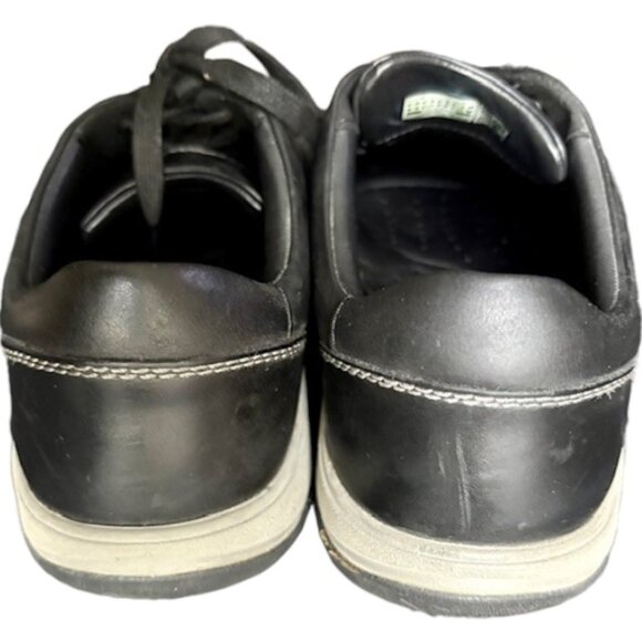 KEEN Presidio II Lace Up Leather Walking/Everyday Shoe -- Black/Grey - 39/8.5 - Picture 5 of 11